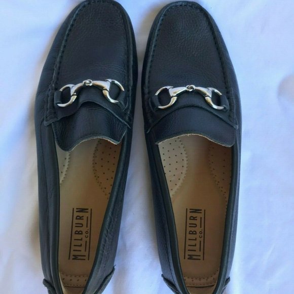 Millburn Co. Other - Millburn Co Moc Toe Horse Bit Driving Loafers 10M